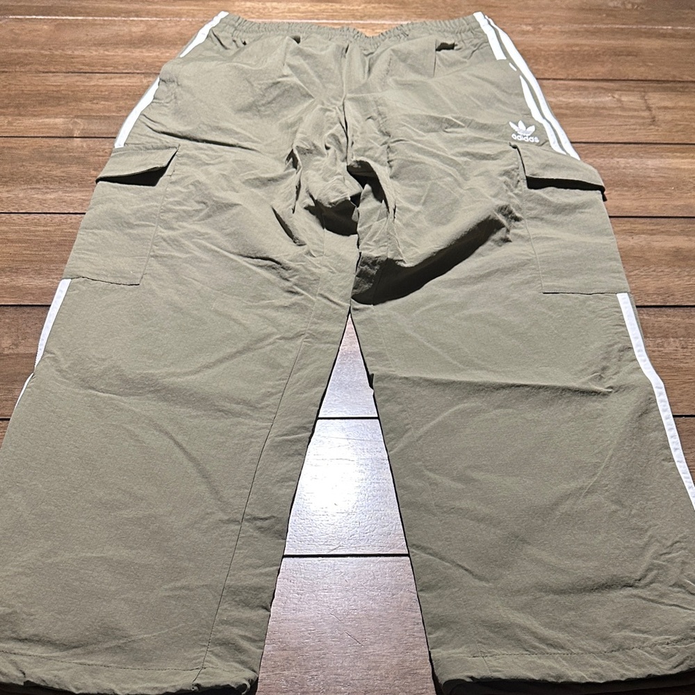 Adidas Men's Khaki Cargo Pants